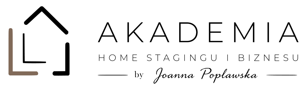 Logotyp partnera Akademia Home Stagingu i Biznesu by Joanna Popławska